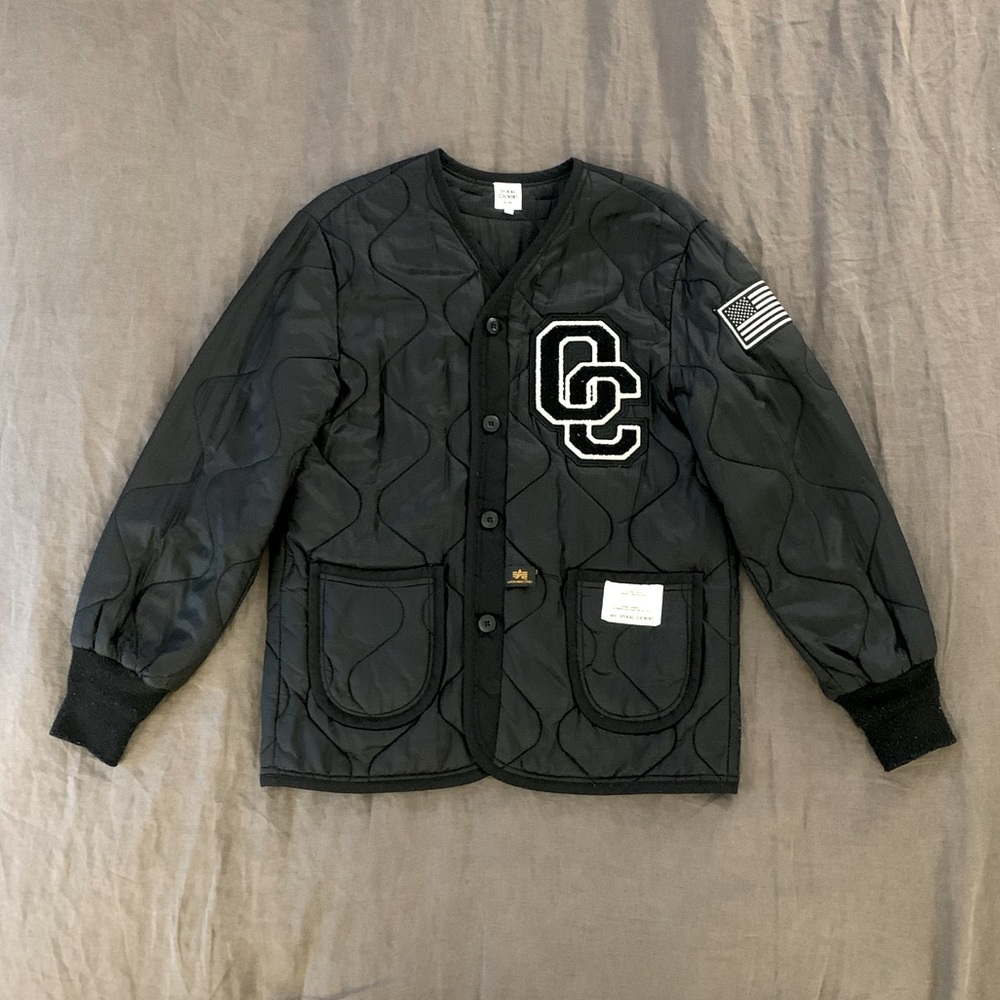 Opening Ceremony x Alpha Industries OC Patch M-65 Liner Jacket Black